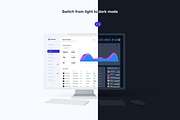 Dashcom - Dashboard UI Kit, a Templates & Theme by KL-Webmedia (Thumbnail 3 of 6)