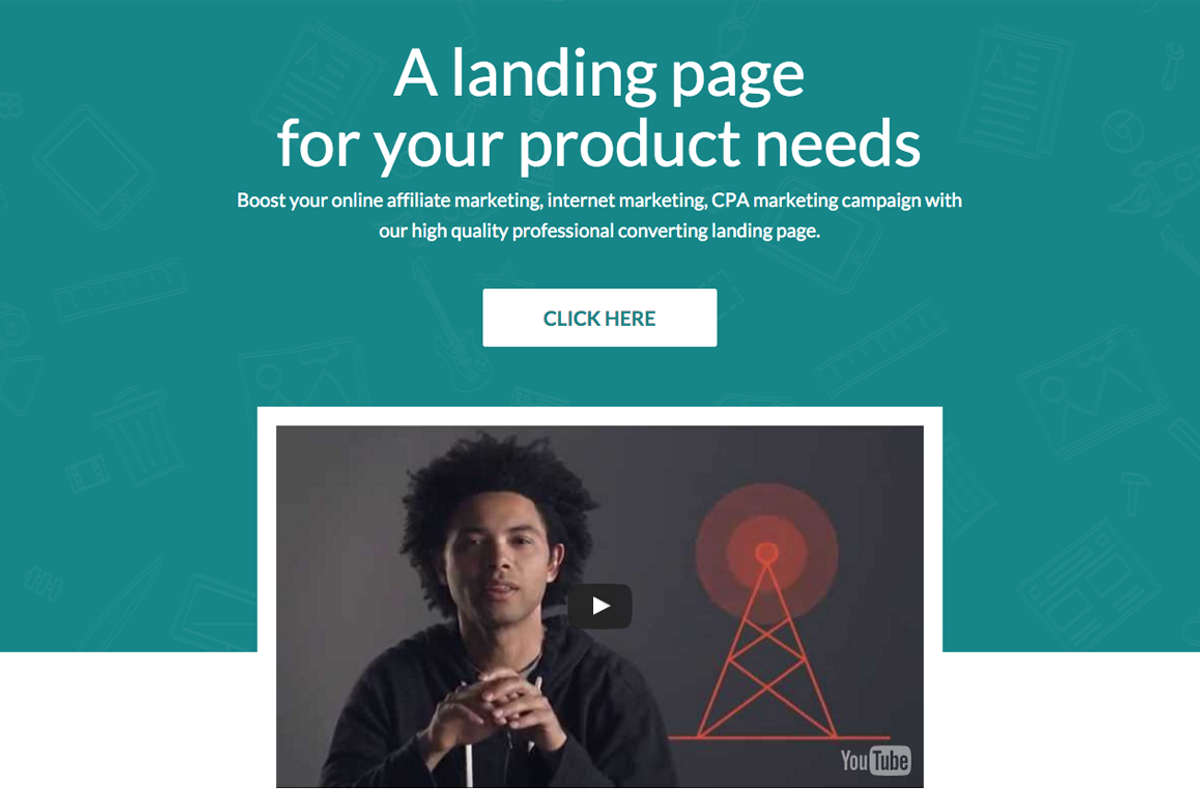 Bootstrap 4 Landing Page, a Bootstrap Template by erwinagpasa.com