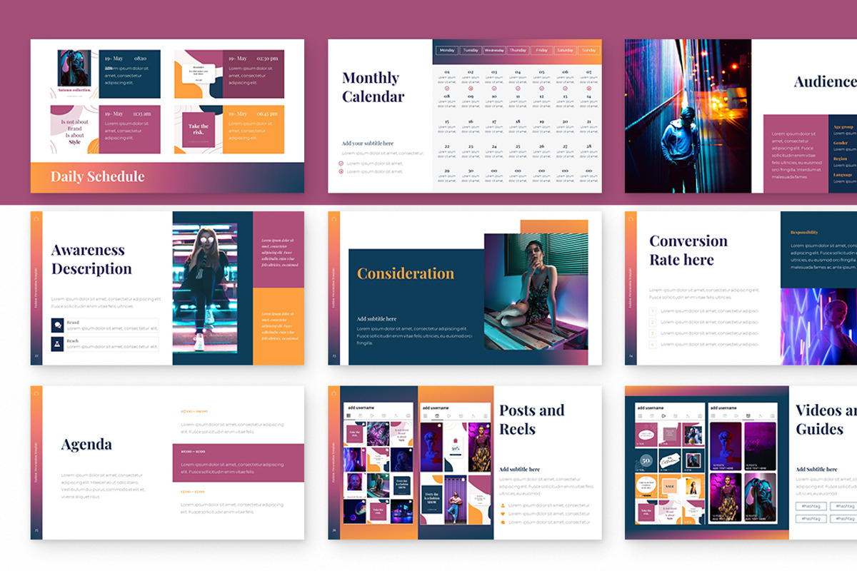 Fashion Chronopost Powerpoint, a Presentation Template by Zacomic Studios (Photo 6 of 8)