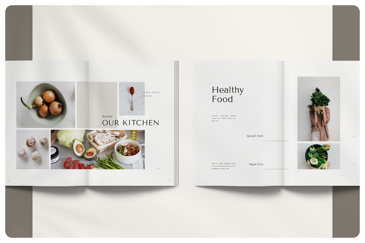Canva Cookbook / Recipe Book, a Magazine Template by BlancaLab Studio (Photo 4 of 9)
