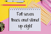 Smoothies | Script Font, a Handwritten Font by Scratchones (Thumbnail 4 of 8)