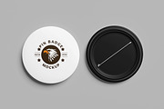 Pin Bagde Mockup, a Product Mockup by Squashy Creative Studio (Thumbnail 3 of 5)