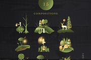 MAGIC MYSTERY / Elf Gradient, an Object Graphic by WildStrawberry Magic (Thumbnail 11 of 23)