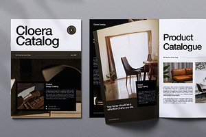 Furniture Product Design Catalog, a Magazine Template by Portocraft