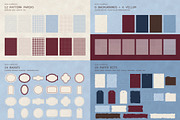 Stitched Paper Vellum Collage Kit, an Object Graphic by Anzhelika (Thumbnail 5 of 9)