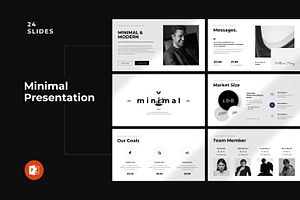 Minimal Presentation Template