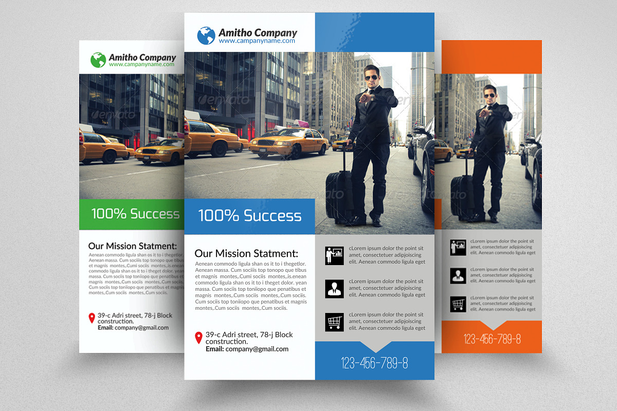 Business Industry Flyer Template, a Flyer Template by Business Flyers