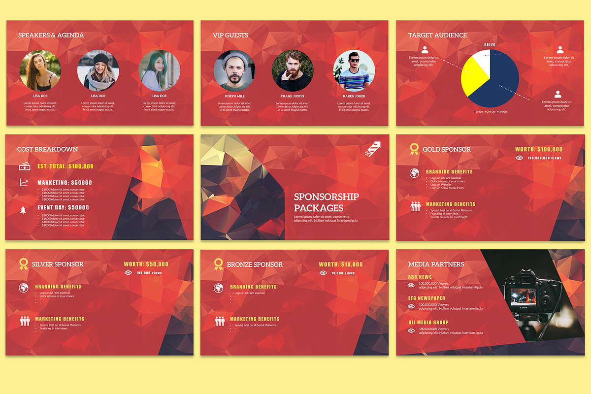 Sponsorship Presentation v2, a Presentation Template by ZohairKhanLtd (Photo 3 of 4)
