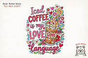 Valentine Love & Coffee Illustration, an Illustration by GlitterCraft (Thumbnail 22 of 41)