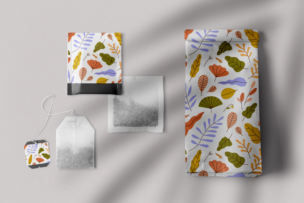 Modern floral seamless patterns set, a Pattern Graphic by Good Studio (Photo 6 of 10)