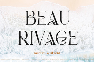 Beau Rivage Modern Serif Font