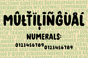 Crispy Yellow - snacky 'n tasty font, a Sans Serif Font by pizzadudedotdk (Thumbnail 3 of 4)