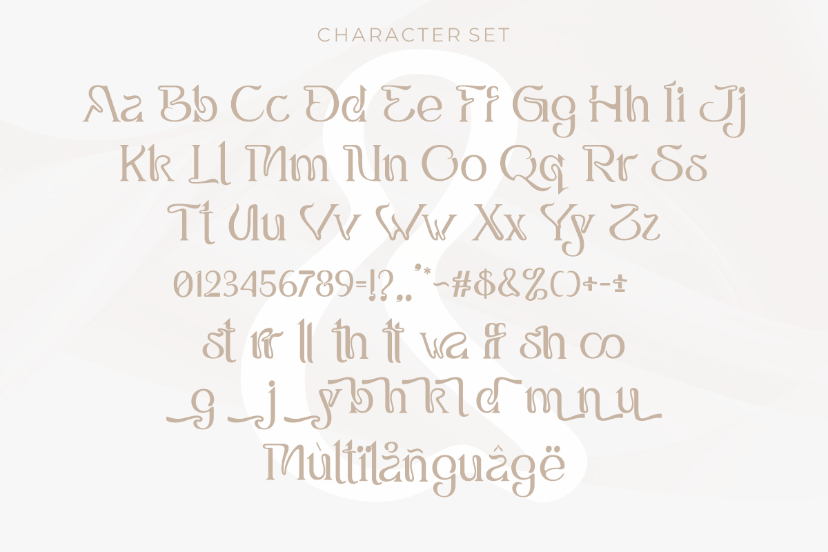 Bhalleux Elegant Serif, a Serif Font by Glyphstyle (Photo 7 of 11)