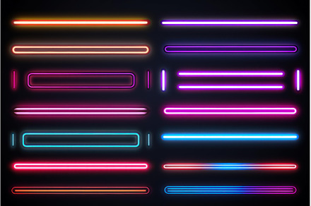 Electric Neon energy glowing lines, an Abstract Photo by Ylivdesign