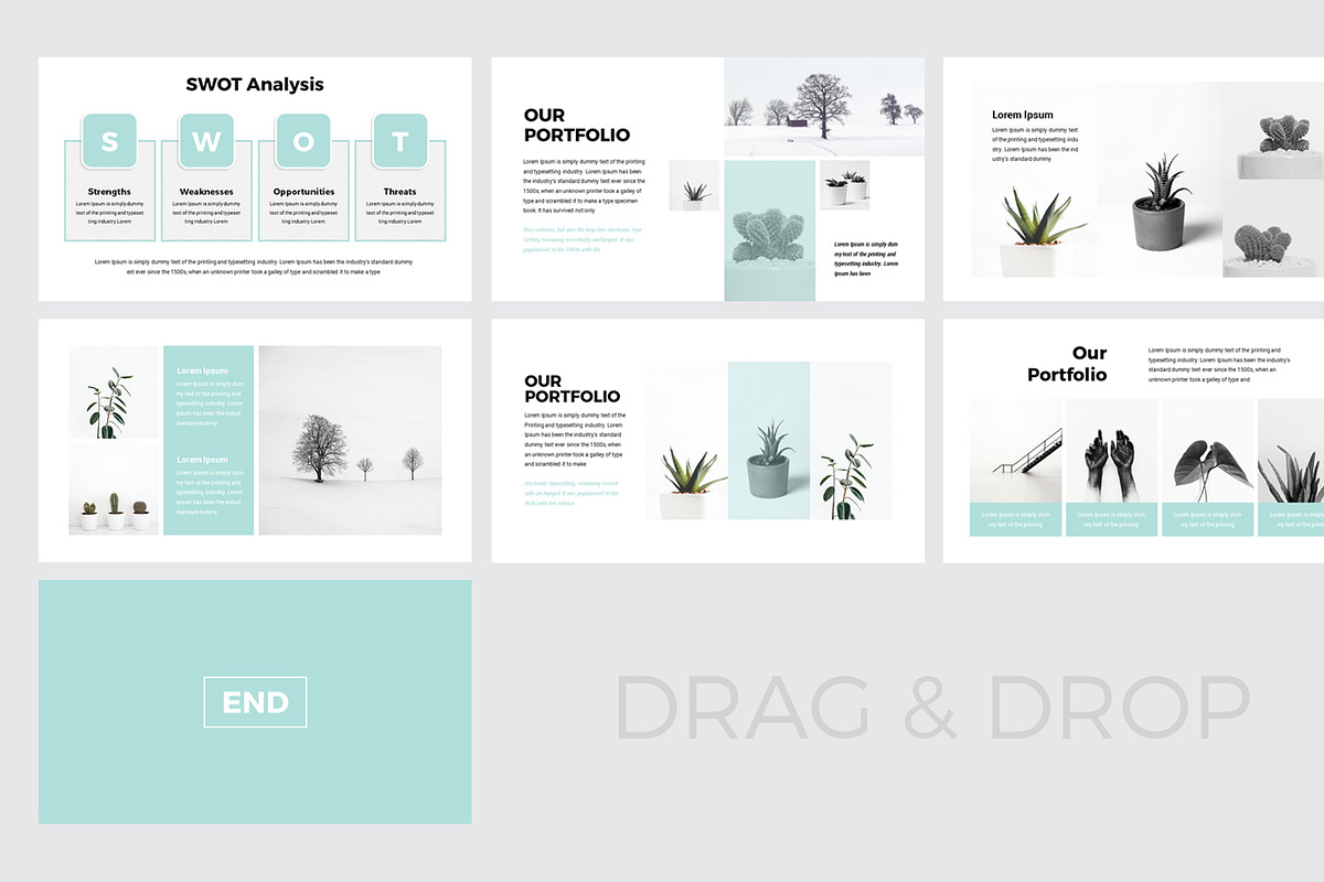 Modern Business Plan PowerPoint, a Presentation Template by RsmBoutique2021 (Photo 5 of 5)