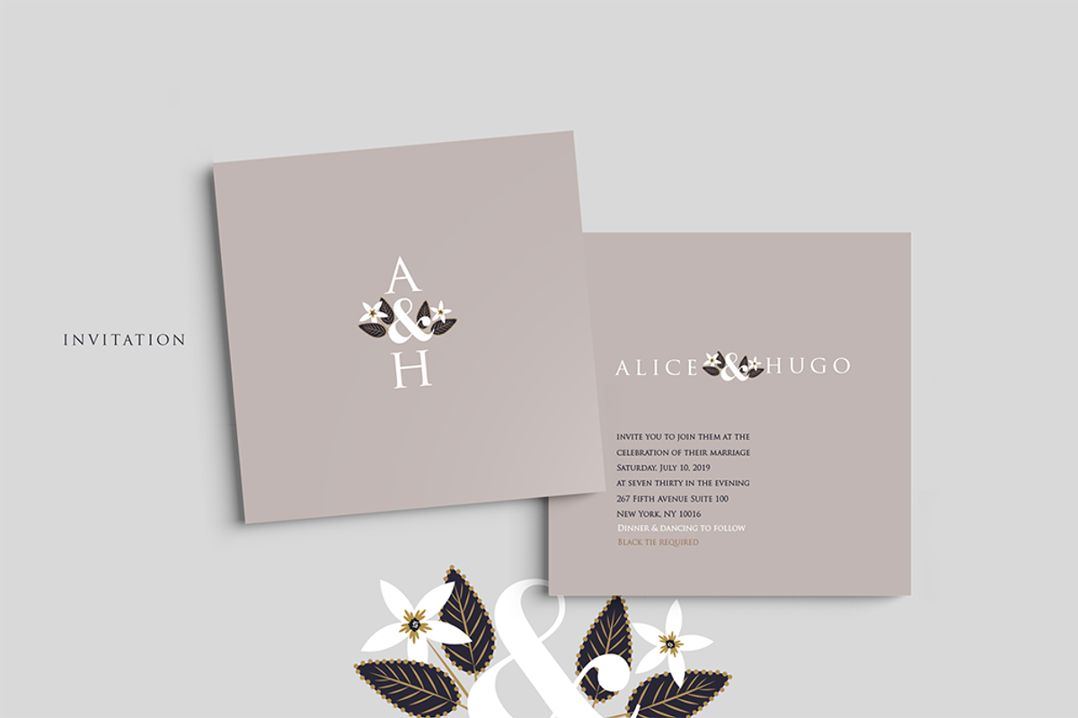 Wedding Collection: 7 sets-49 files, an Invitation Template by Werlang Paper (Photo 25 of 46)