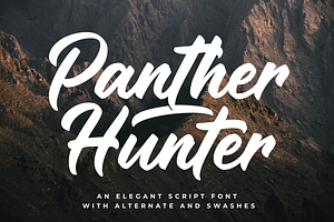 Panther Hunter Elegant Font