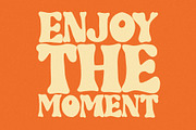 Melt bold retro font, a Sans Serif Font by BilberryCreates (Thumbnail 10 of 14)