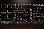 Biopunk UI Set, an Object Illustration by Olga Ryzychenko (Thumbnail 2 of 8)