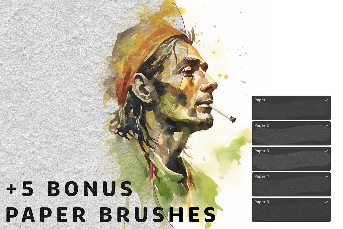 Procreate Blending Brushes, a Brush Add-On by Easy Procreate (Photo 7 of 8)