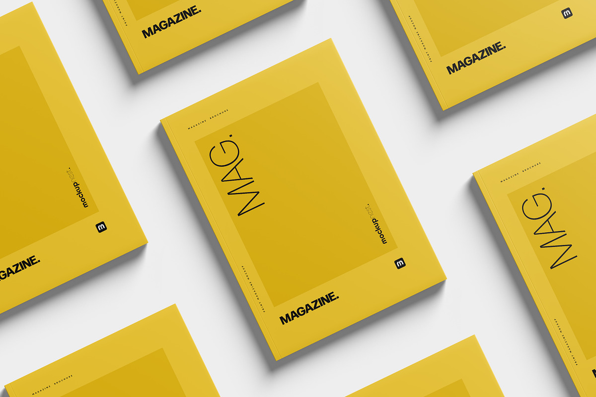A4 Magazine Mockup Set Smart Object, a Mockup by Toasin Studio (Photo 6 of 7)