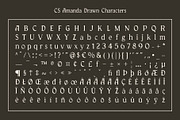 CS Amanda Drawn, a Serif Font by Craft Supply Co. (Thumbnail 8 of 8)