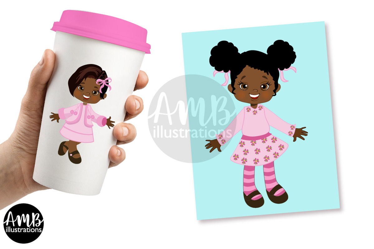 Afro Fashion Girls AMB-199, an Illustration by AMBillustrations (Photo 2 of 6)
