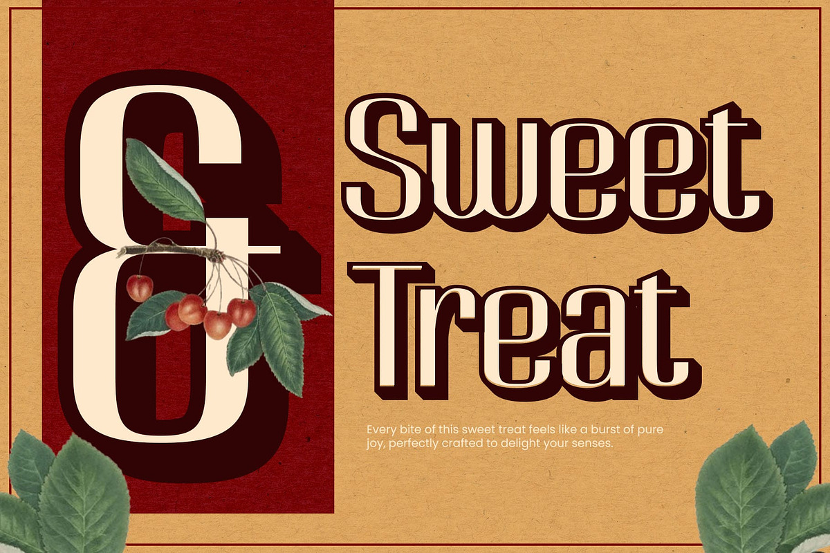 Dazney 3D, a Sans Serif Font by Craft Supply Co. (Photo 2 of 8)