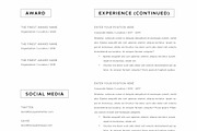 Resume / CV, a Resume Template by Peunayah (Thumbnail 5 of 7)