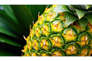 exotic pineaple pineapple fruit ai, a Background Photo by pikepicture