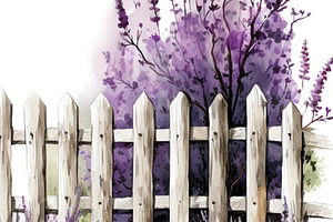 Lavender Flowers Clipart