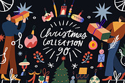 Hand Drawn Christmas Collection, an Object Graphic by Anny (Thumbnail 1 of 17)