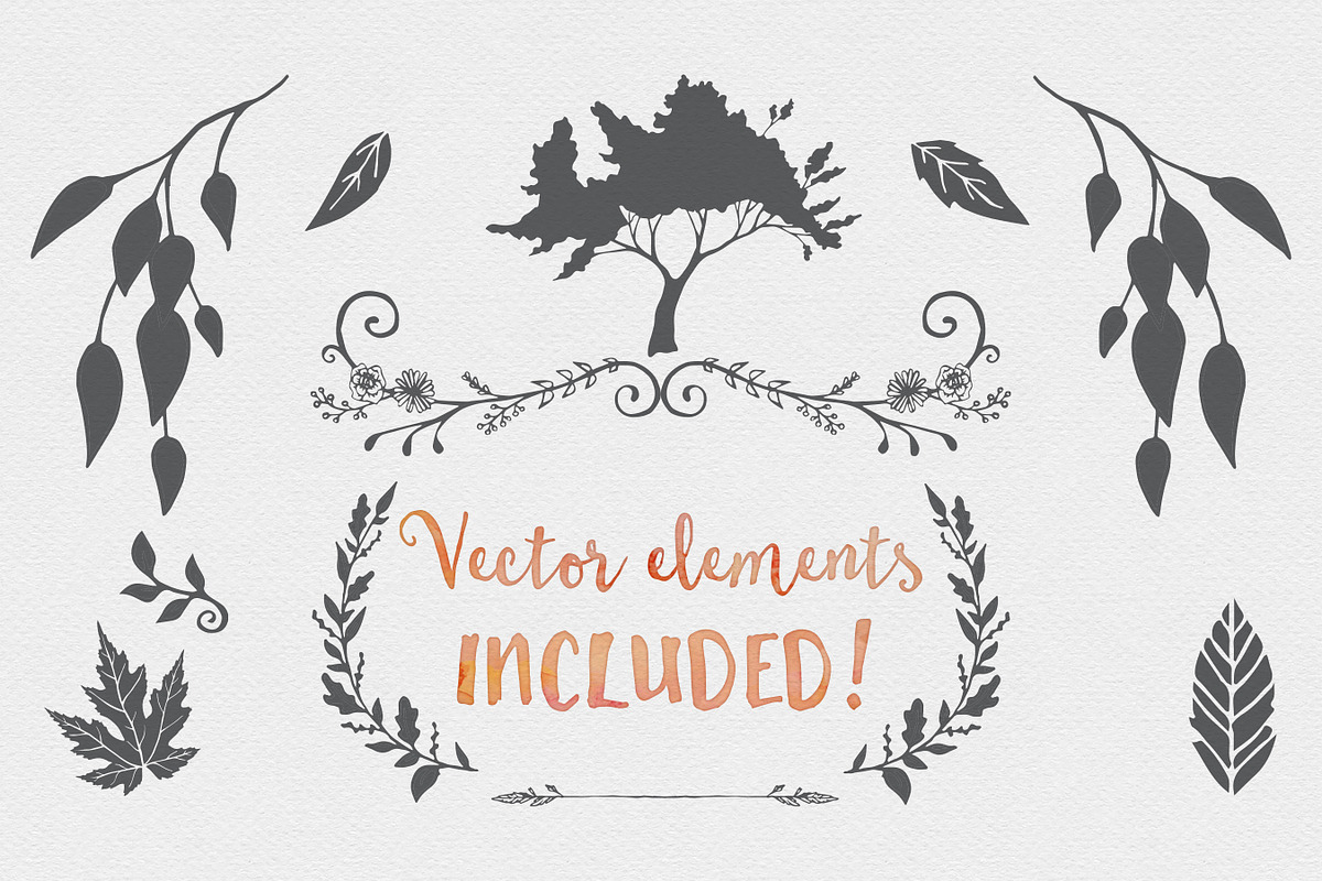 Watercolour Tree Wedding Suite, an Invitation Template by Knotted Design (Photo 4 of 4)