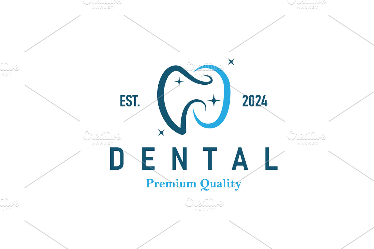 Tooth Logo Dental Health Care Brand, a Branding & Logo Template by Maylianaw28