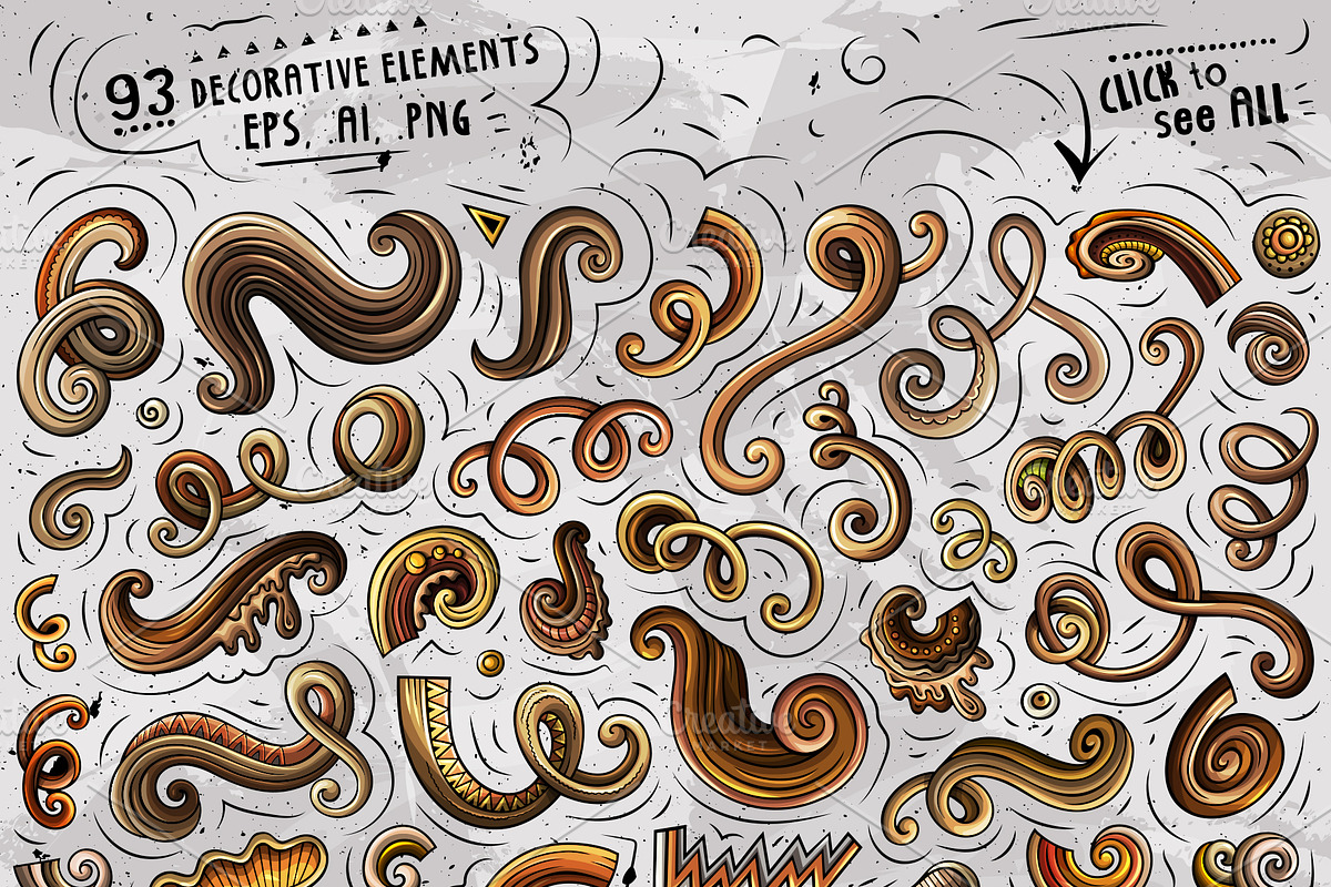 Coffee Cartoon Vector Objects Set, an Object Graphic by BALABOLKA (Photo 3 of 4)