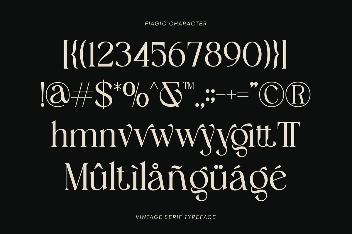 Fiagio – Elegant Vintage Serif, a Serif Font by Mahesans Co (Photo 10 of 11)
