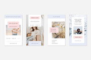 Soft CANVA Instagram Stories Pack, a Social Media Template by Swiss_cube (Thumbnail 2 of 5)