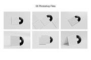 Vinyl Record Album Mockup, a Product Mockup by Momogi (Thumbnail 8 of 8)
