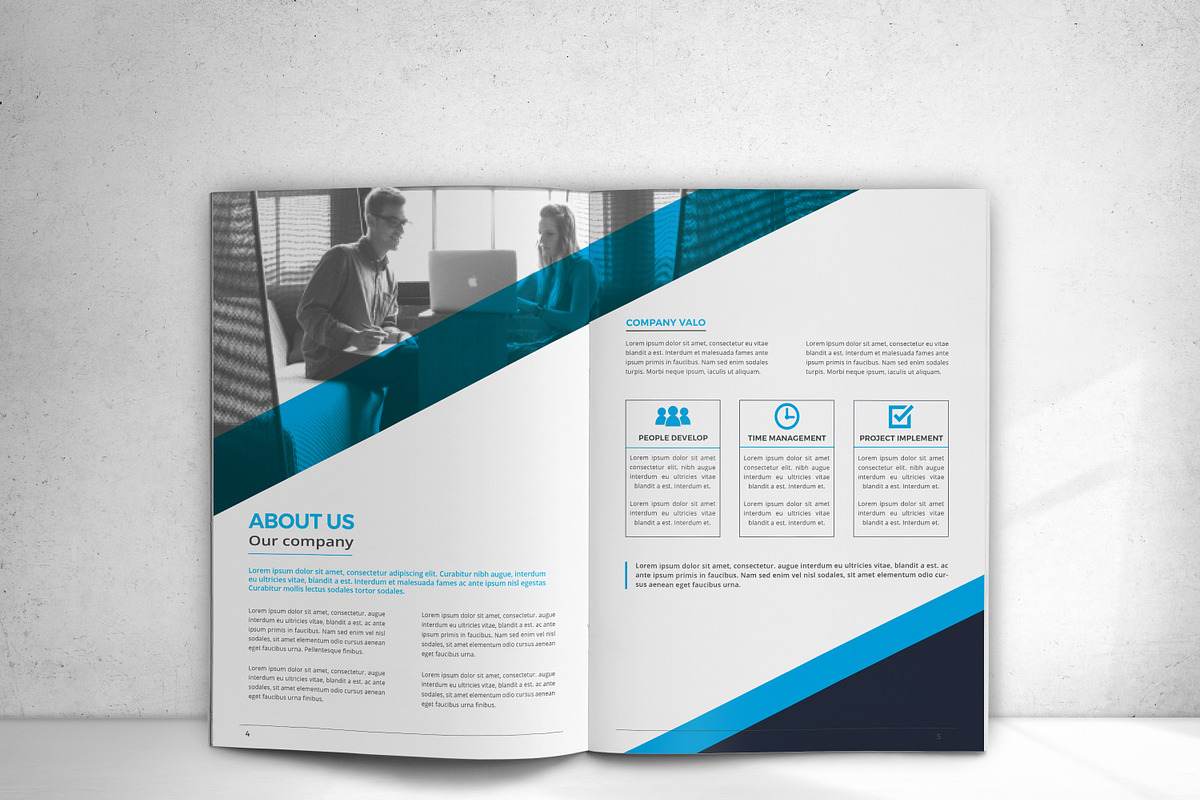 Company Profile, a Brochure Template by design_pick (Photo 4 of 12)