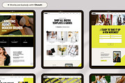Bold Marketing Showit Template, a Websites & App Template by Superhero Design Co. (Thumbnail 6 of 6)