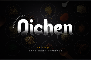 Qichen - Sans Serif Font