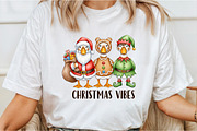 Christmas Vibes, Christmas Goose Png, an Illustration by Libby Wishes (Thumbnail 6 of 6)