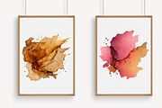 Watercolor Boho Background clipart, an Illustration by Libby Wishes (Thumbnail 7 of 7)
