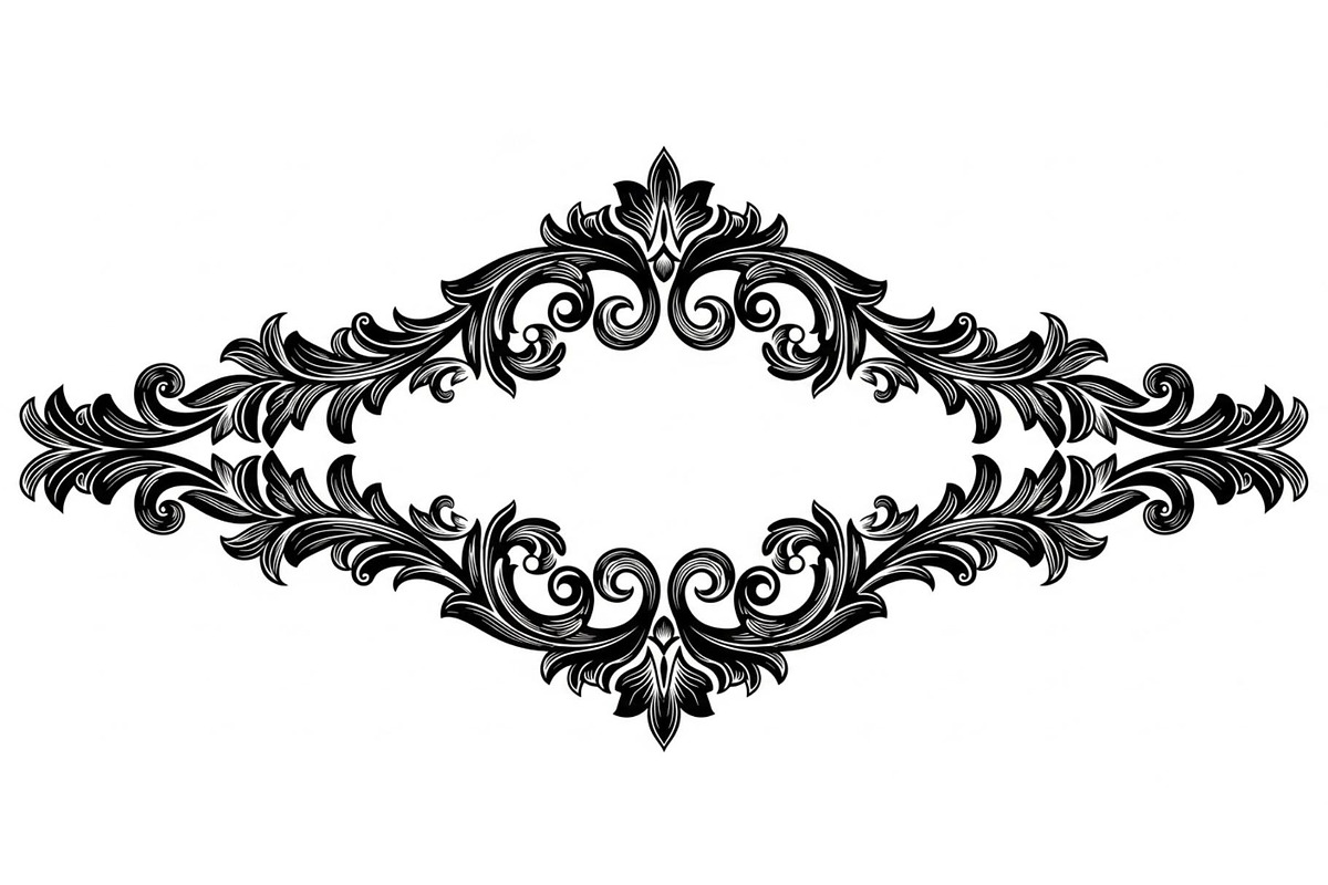 Vintage Ornamental Frame Border Bund, an Illustration by jahid234 (Photo 14 of 31)