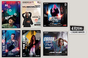 Event Party Flyer & Banner Templates, a Flyer Template by PixelsDesign (Thumbnail 2 of 2)