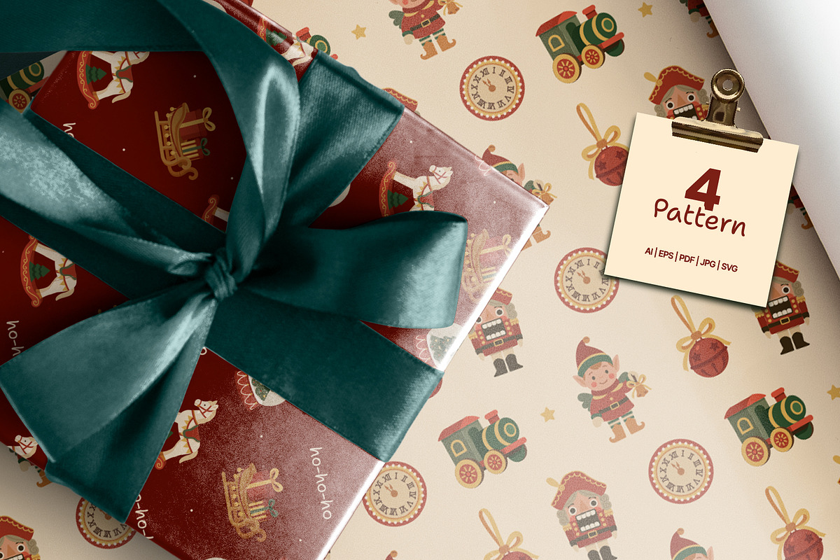 Cozy Christmas toys, a Seasonal Illustration by Creative Gallery (Photo 7 of 11)