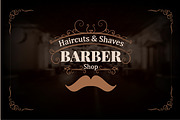 BARBER SHOP Logo, a Branding & Logo Template by Vintage Shop (Thumbnail 2 of 2)