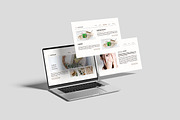 Laptop Screen Website Mockup, a Wearable Device Mockup by Pikachudesign (Thumbnail 2 of 5)