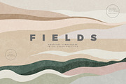 Modern Abstract Landscapes, a Texture Illustration by Basia Stryjecka (Thumbnail 1 of 22)