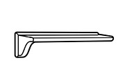 Wall Shelf Bracket Vector Bundle, an Illustration by Gaye Art (Thumbnail 41 of 51)